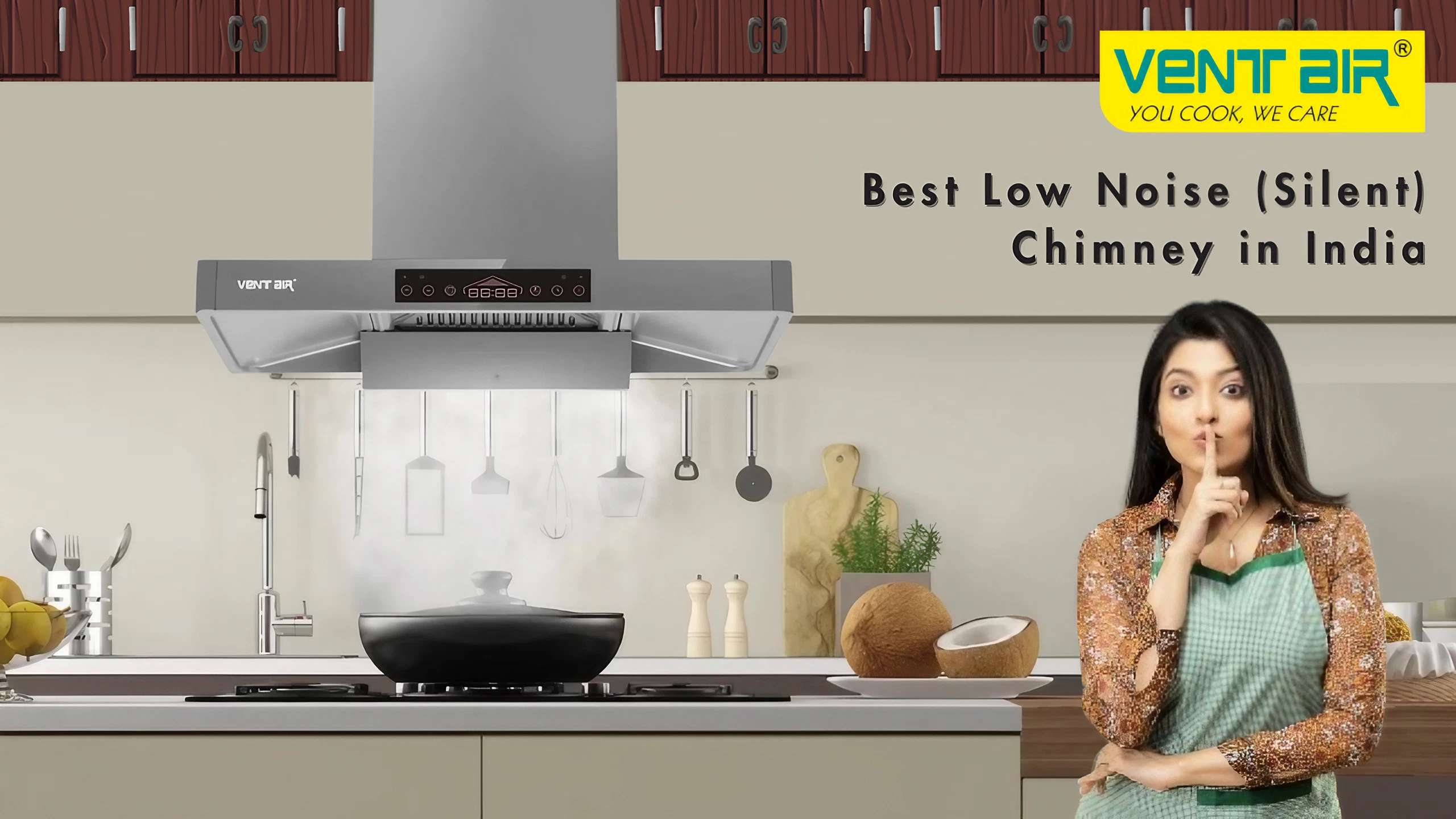 Best Low Noise Silent Chimney in India Ventair