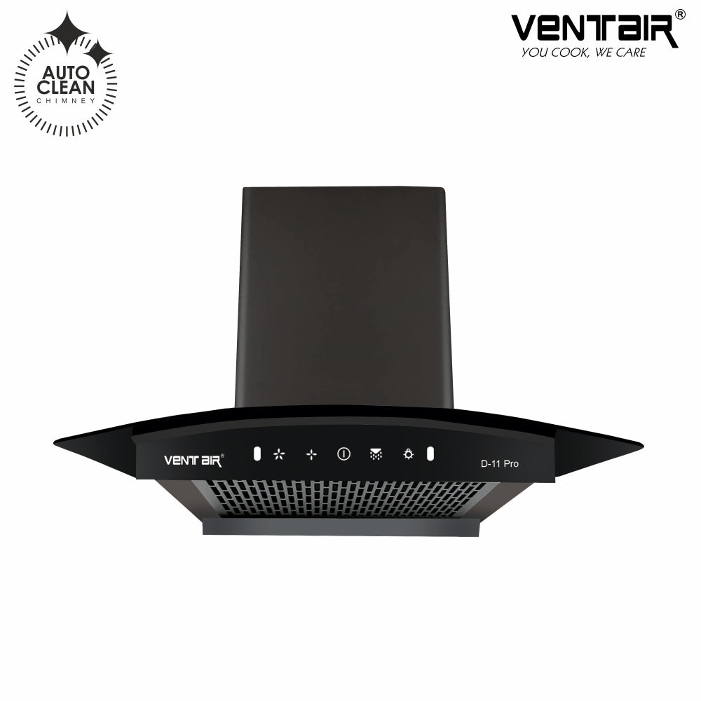 Ventair D11 Pro Auto Clean Chimney (Motion Sensor, 60cm, 1200 m3h, 11