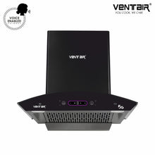 Load image into Gallery viewer, Speed 5G 60 DLX Voice Enabled Chimney (Motion Sensor, 60cm, 1500 m3h, Smart Auto Clean)