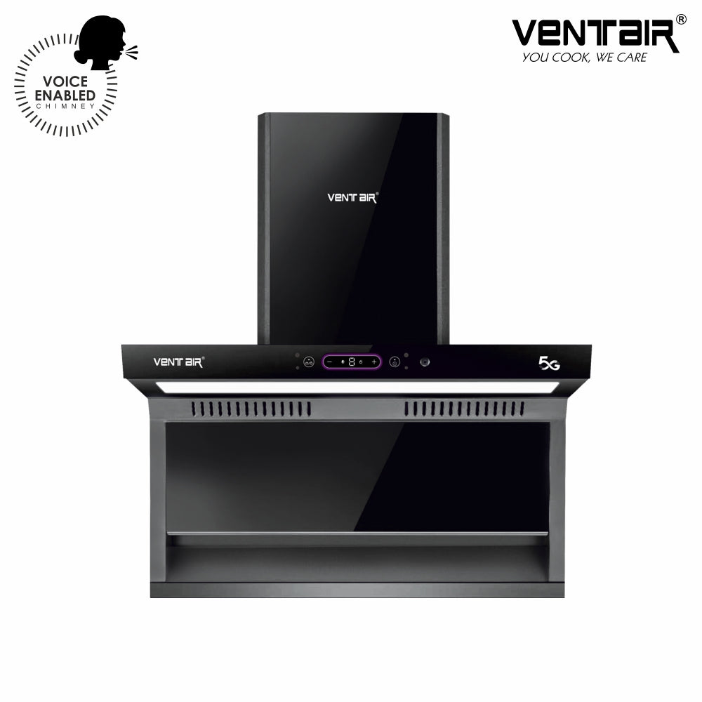 Ventair Sapphire Voice Enabled Smart Auto Clean Chimney (Motion