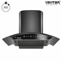 Load image into Gallery viewer, V8-90 DLX Smart Auto Clean Chimney (Motion Sensor, 90cm, 1400 m3h, 11 Degree Baffle Filter)