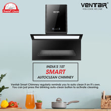 Load image into Gallery viewer, Seven Eleven Voice Enabled Chimney (Smart Auto Clean , 90cm,1600 m3h, Filterless)