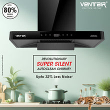 Load image into Gallery viewer, Emerald BK 90 BLDC Silent Smartclean Chimney (9 Speed Controls, BLDC Technology, 1890 m3/hr)