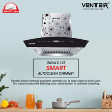 Load image into Gallery viewer, Innova Music 60 Musical Smart Auto Clean Chimney (60cm,1200 m3h, Feather Touch Control, 11° Baffle Filter)