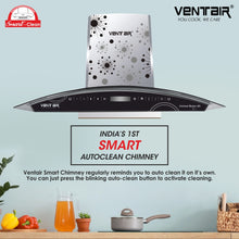 Load image into Gallery viewer, Innova Music 90 Musical Smart Auto Clean Chimney (Feather Touch Control, 90cm,1400 m3h,11° Baffle Filter)
