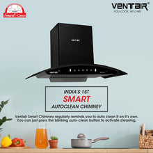Load image into Gallery viewer, Indigo 75 Smart Auto Clean Chimney (Motion Sensor, 75cm, 1400 m3h, 11° Filterless Technology)