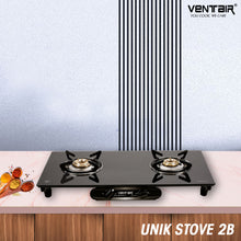 Load image into Gallery viewer, Unik 2B Frameless Glass Gas Stove (2 Burner)