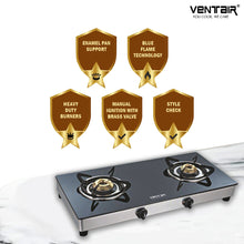 Load image into Gallery viewer, TCH 202 Glass Gas Stove (2 Burner)