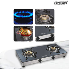 Load image into Gallery viewer, TCH 202 Glass Gas Stove (2 Burner)