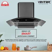 Load image into Gallery viewer, Quiet 90 BLDC Silent Smart Autoclean Chimney (90 cm, 9 Speed Controls, BLDC Technology, 1650 m3/hr)