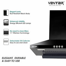 Load image into Gallery viewer, Prism Chimney (Pyramid Shape, 60cm, 1050 m3h, 11° Filterless)