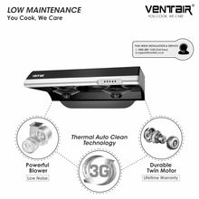 Load image into Gallery viewer, Ocean 3G Auto Clean Chimney (Straight Line Design, 1100 m3h, Filterless)