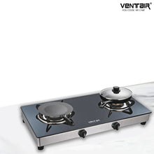 Load image into Gallery viewer, TCH 202 Glass Gas Stove (2 Burner)