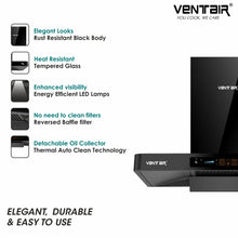 Load image into Gallery viewer, Harmony 5G Musical Voice Enabled Chimney (In-built Bluetooth and Phone, 90cm, 1600 m3h, Smart Auto Clean)