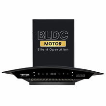 Load image into Gallery viewer, Auto Prince BLDC Silent Smart Autoclean Chimney (60 cm, 9 Speed Controls, BLDC Technology, 1500 m3/hr)