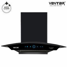 Load image into Gallery viewer, Auto Queen Auto Clean Chimney (Motion Sensor, 60cm, 1200 m3h, 11° Filterless)