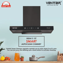 Load image into Gallery viewer, ARC 75 DLX Smart Auto Clean Chimney (Motion Sensor, 75cm, 1400 m3h, Filterless Technology)