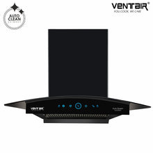 Load image into Gallery viewer, Auto Queen Auto Clean Chimney (Motion Sensor, 60cm, 1200 m3h, 11° Filterless)