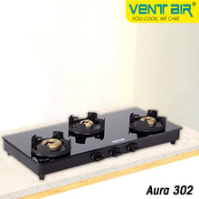 Load image into Gallery viewer, Aural 302 - 3 Burner Gas Stove
