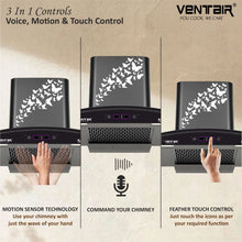 Load image into Gallery viewer, Velocity 5G BLDC Voice Enabled Silent Smart Autoclean Chimney (90 cm, 9 Speed Controls, BLDC Technology, 1890 m3/hr)
