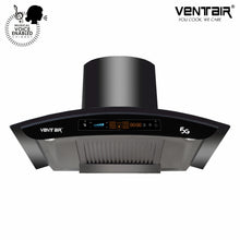 Load image into Gallery viewer, Bharat 5G Music 90 - Voice Enabled Smart Auto Clean Chimney (In-built Bluetooth, 90cm, 1500 m3h, 11° Baffle Filter)
