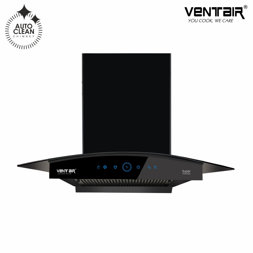 Super 60 Auto Clean Chimney (Motion Sensor, 60cm, 1250 m3h, 11° Filterless)