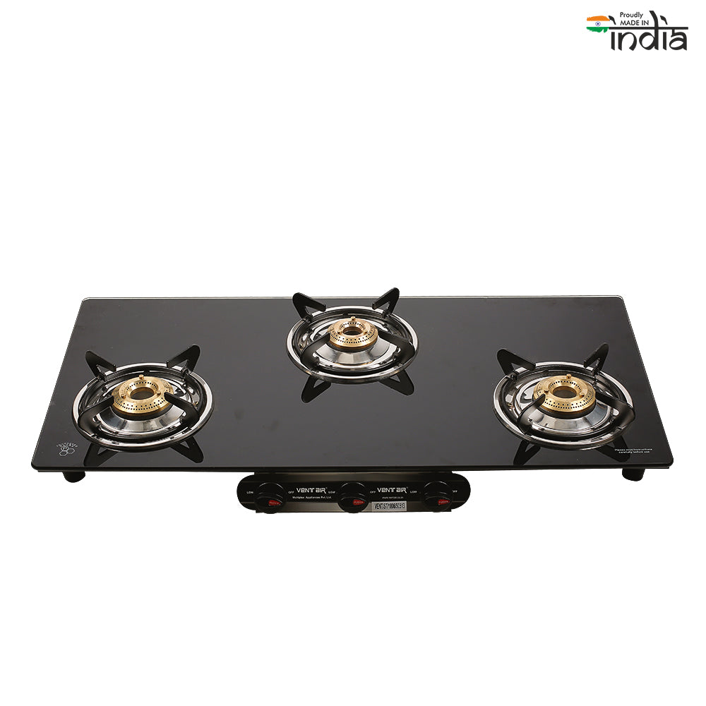 Unik 3B Frameless Glass Gas Stove (3 Burner)