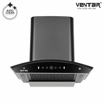Style+ 60 Smart Auto Clean Chimney (Motion Sensor, 60cm,1400 m3h, 11° Filterless Technology)
