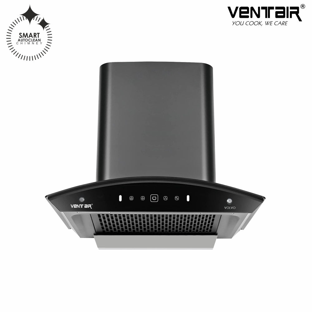 Volvo 60 Smart Auto Clean Chimney (Motion Sensor, 60cm, 1200 m3h, 11° Filterless)