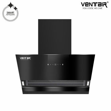 Gem 60 Inclined Smart Auto Clean Chimney (Motion Sensor, 60cm, 1400 m3h, Filterless)