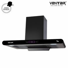 Load image into Gallery viewer, Tiffany 5G 90 Voice Enabled Chimney (1450 m3h, Motion+Touch, 90 cm, Filterless)

