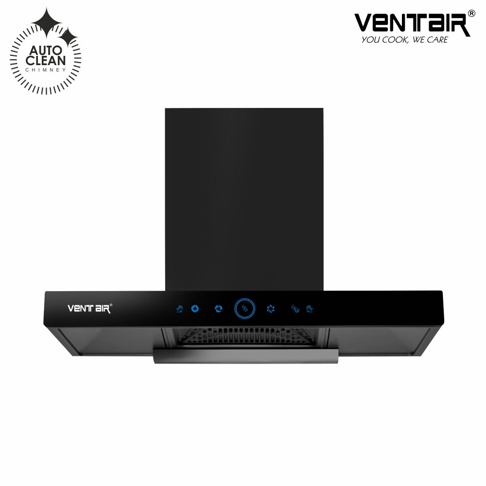 ARC 90 Auto Clean Chimney (Motion Sensor, 90cm, 1400 m3h, Filterless Technology)