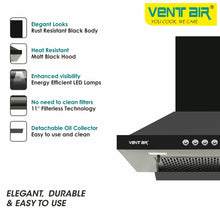 Load image into Gallery viewer, Prism Chimney (Pyramid Shape, 60cm, 1050 m3h, 11° Filterless)
