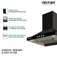 Load image into Gallery viewer, Prism Chimney (Pyramid Shape, 60cm, 1050 m3h, 11° Filterless)

