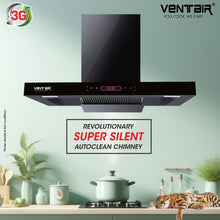 Load image into Gallery viewer, Marvellous Auto Clean Chimney (Motion + Touch, 90cm, 1400 m3h, 11° Filterless Technology)
