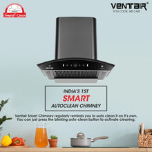 Load image into Gallery viewer, Volvo 60 Smart Auto Clean Chimney (Motion Sensor, 60cm, 1200 m3h, 11° Filterless)
