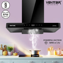Load image into Gallery viewer, Emerald BK 90 BLDC Silent Smartclean Chimney (9 Speed Controls, BLDC Technology, 1890 m3/hr)
