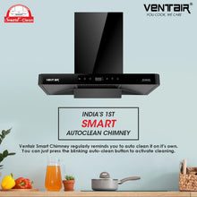 Load image into Gallery viewer, Emerald BK 90 BLDC Silent Smartclean Chimney (9 Speed Controls, BLDC Technology, 1890 m3/hr)
