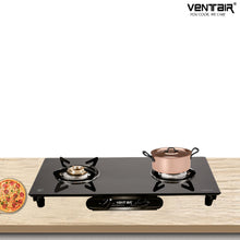 Load image into Gallery viewer, Unik 2B Frameless Glass Gas Stove (2 Burner)
