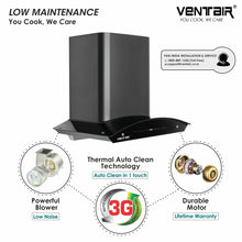Load image into Gallery viewer, Simphony 60 Musical Smart Auto Clean Chimney (60cm, 1400 m3h, Radio and Bluetooth, Filterless)
