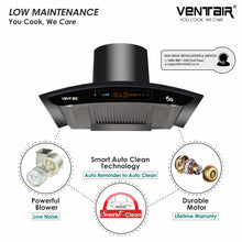 Load image into Gallery viewer, Bharat 5G Music 90 - Voice Enabled Smart Auto Clean Chimney (In-built Bluetooth, 90cm, 1600 m3h, 11° Baffle Filter)
