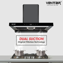 Load image into Gallery viewer, Platinum BLDC Silent Smart Autoclean Chimney (9 Speed Controls, BLDC Technology, 1890 m3/hr)
