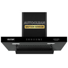 Load image into Gallery viewer, Auto King Auto Clean Chimney (T Shape, Motion Sensor, 60cm, 1200 m3h, 11° Filterless)
