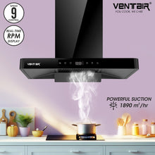 Load image into Gallery viewer, Emerald BK 90 BLDC Silent Smartclean Chimney (9 Speed Controls, BLDC Technology, 1890 m3/hr)
