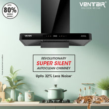 Load image into Gallery viewer, Emerald DLX 90 BLDC Silent Smartclean Chimney (9 Speed Controls, BLDC Technology, 1890 m3/hr)
