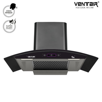 Speed 5G BLDC 90 Voice Enabled Silent Smart Autoclean Chimney (90 cm, 9 Speed Controls, BLDC Technology, 1890 m3/hr)