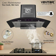 Load image into Gallery viewer, Speed 5G BLDC 90 Voice Enabled Silent Smart Autoclean Chimney (90 cm, 9 Speed Controls, BLDC Technology, 1890 m3/hr)
