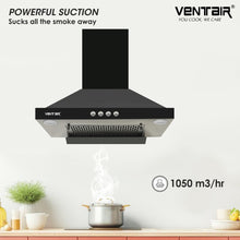 Load image into Gallery viewer, Prism Chimney (Pyramid Shape, 60cm, 1050 m3h, 11° Filterless)
