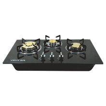 Load image into Gallery viewer, Tristar Glass Gas Hob (3 Burner) - Ventair 
