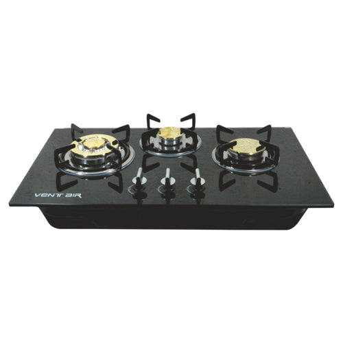 Tristar Glass Gas Hob (3 Burner) - Ventair 